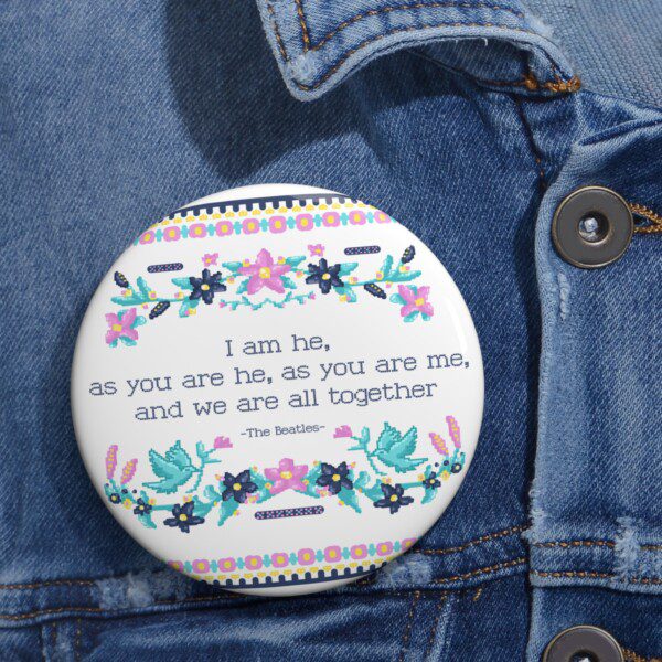 As You Are Me Badge Pin - Image 2