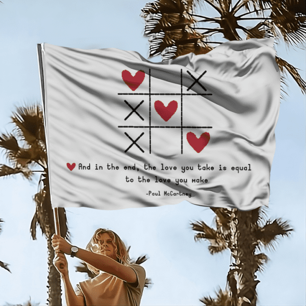 Cross My Heart Festival Flag - Image 2