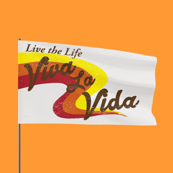 Live The Life Festival Flag